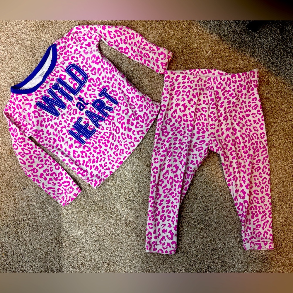 Carters just one you girls pajamas